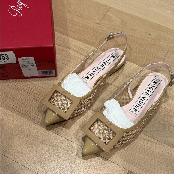 Roger Vivier Shoes - Roger Vivier Red Shoe Box with White Logo